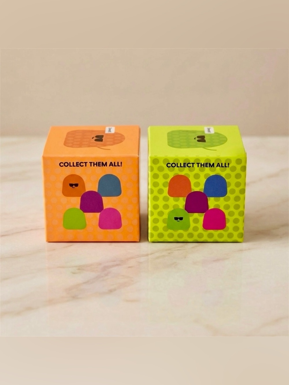 J'adore Gumdrop Squishy Set Orange Green Yellow - Picture 3 of 5